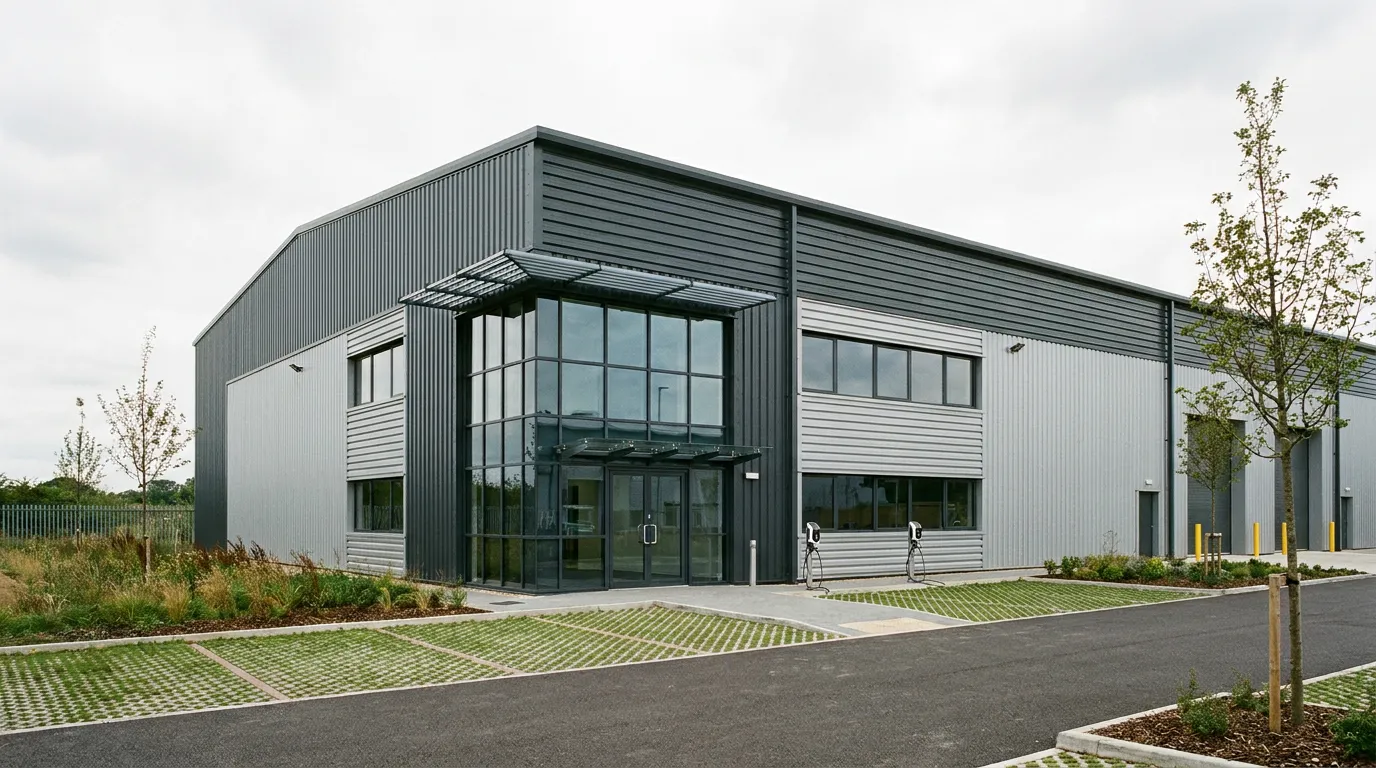 Commercial New Build Package — example UK commercial project