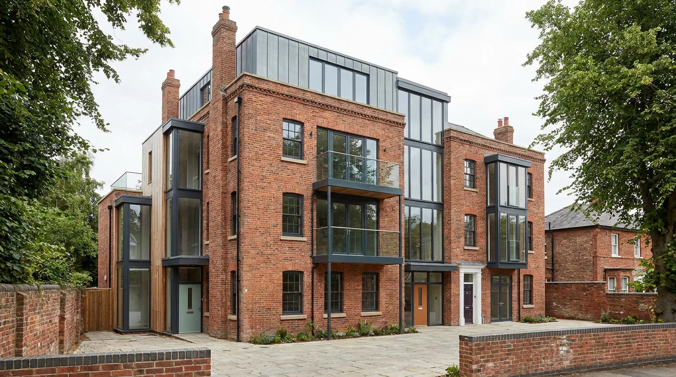 Mixed Conversion Package — example UK residential project