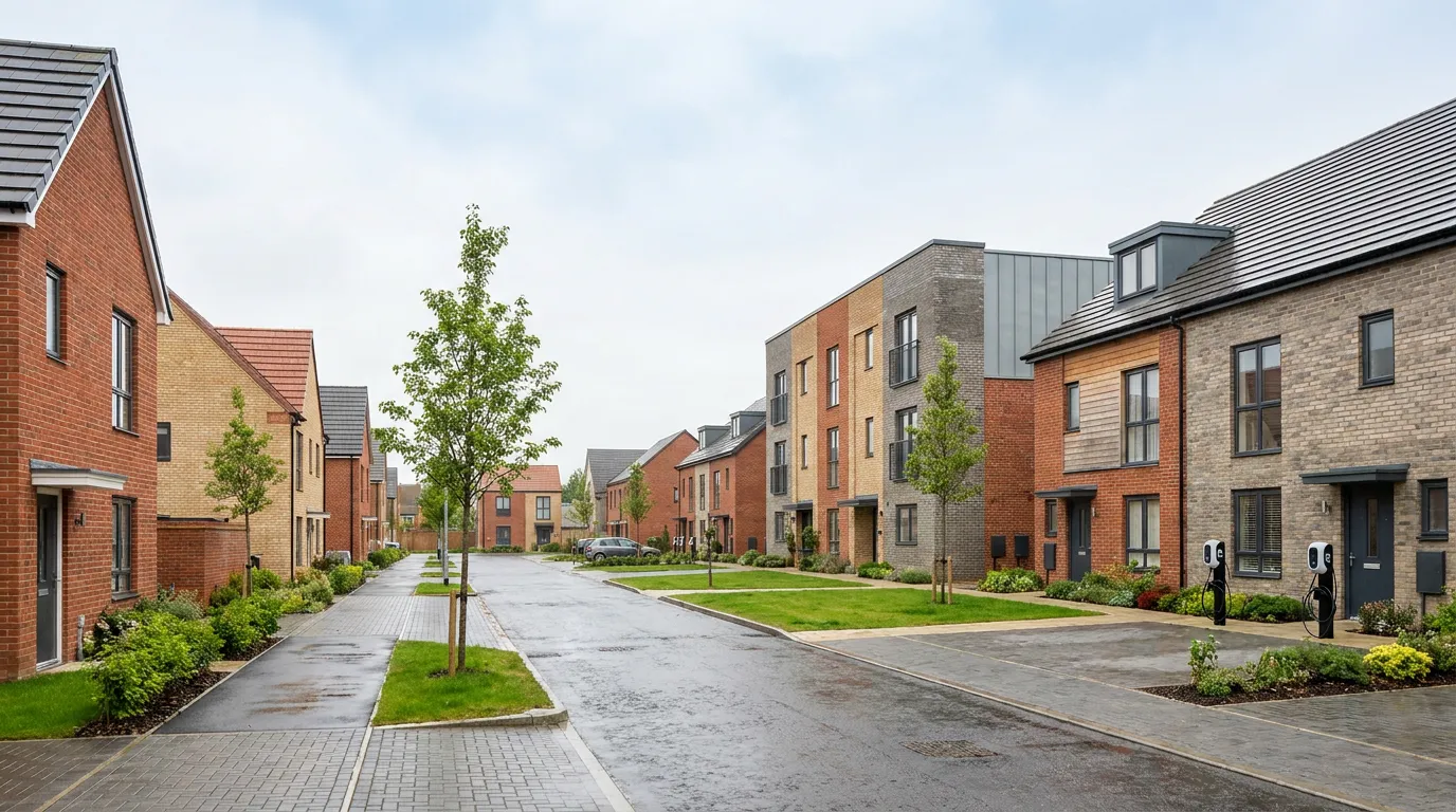 Mixed Development Package — example UK residential project