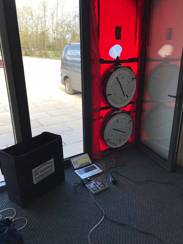 Air pressure testing