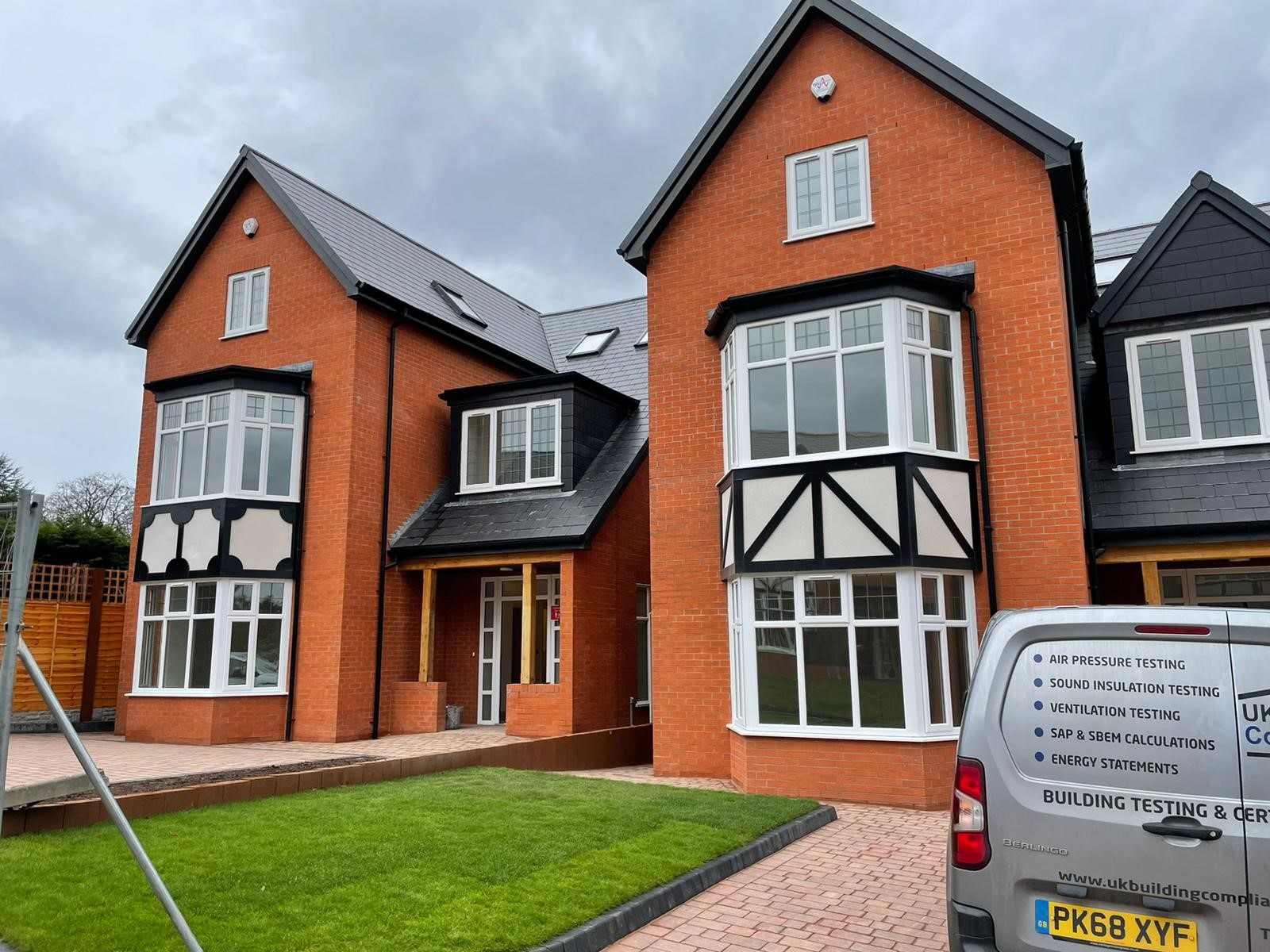 Air Tightness Testing at a bespoke property — Greenland Gardens, Selly Park