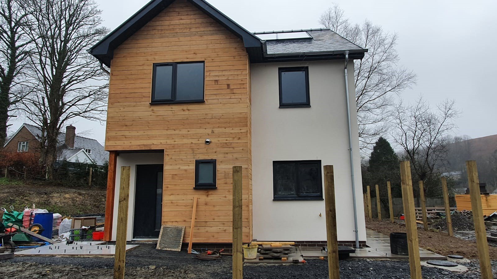 Air Tightness Test in Machynlleth