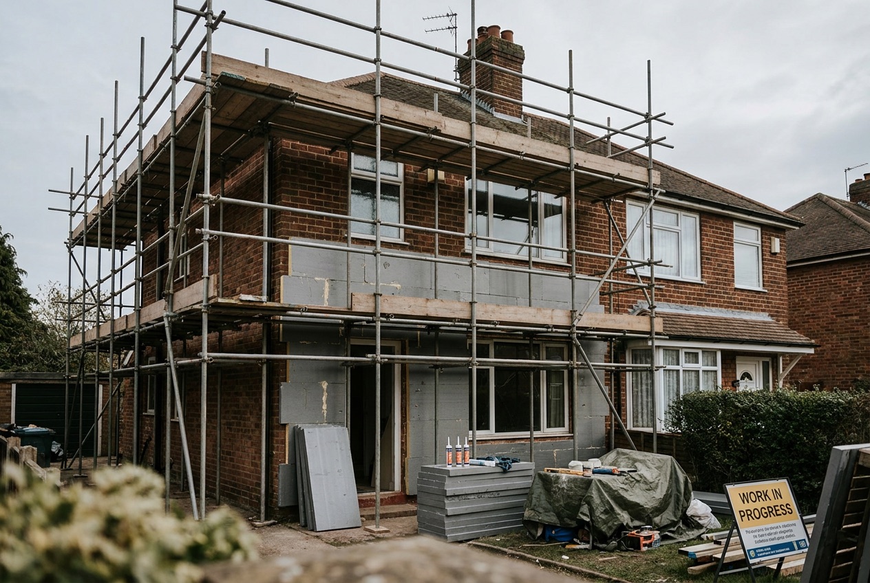 PAS 2035 retrofit insulation works